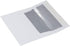 JAM PAPER A7 Invitation Envelopes - 5 1/4 x 7 1/4 - White with Silver Foil - 50/Pack