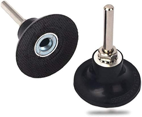 4pcs (2inch 1/4" Roll Lock Disc Pad Holder Diameter Shank), Sanding Polishing Mandrel Quick Change Die Grinder