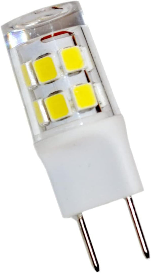 HQRP G8 Bi-Pin 17 LEDs Light Bulb SMD 2835 Cool White for