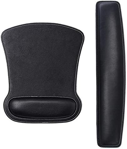 RICHEN Keyboard Wrist Rest Pad and Mouse Wrist Rest Support Set, Ergonomic Support for Easy Typing & Pain Relief