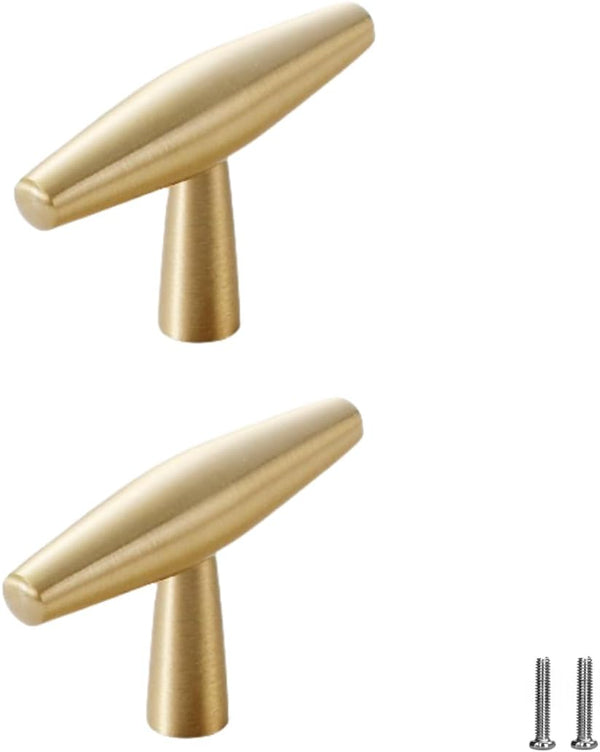 SANCHAKOU Cabinet Furniture Knobs 2Pcs Wardrobe Bedside Table Drawer Cabinet Handle Brass Wine