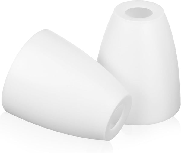 Uonlytech Plastic Lampshade Set of 2 for Desk Lamp E14 Base Small