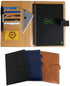 Thegreen Hard PU Leather Cover for Rocketbook Executive-Letter Size, Black/Dark Brown, Fake Leather Fabric with Pen
