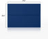 LUXPaper A7 Invitation Envelopes | Peel & Press | 5 1/4" x 7 1/4" | 80lb. Text | Navy Blue | 50 Qty