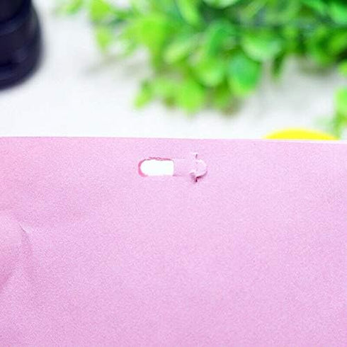 Free Stapler Paper, 2pcs Mini Stapleless Stapler for Binding Bills, Tickets, or Documents (Random Colors)