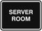 Signs ByLITA Classic Framed Server Room Sign | Durable Material | Office