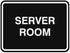 Signs ByLITA Classic Framed Server Room Sign | Durable Material | Office