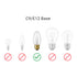 Skillflex (C9/E17, 15) Light Socket Safety Cap Plugs for String Lights, Recessed and Standard Light Sockets
