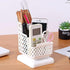QDKVTNDJZ Holder,1Pcs Pen Office Organizer Desktop Storage Box Pencil Brush Pot Makeup Container Sundries Desk