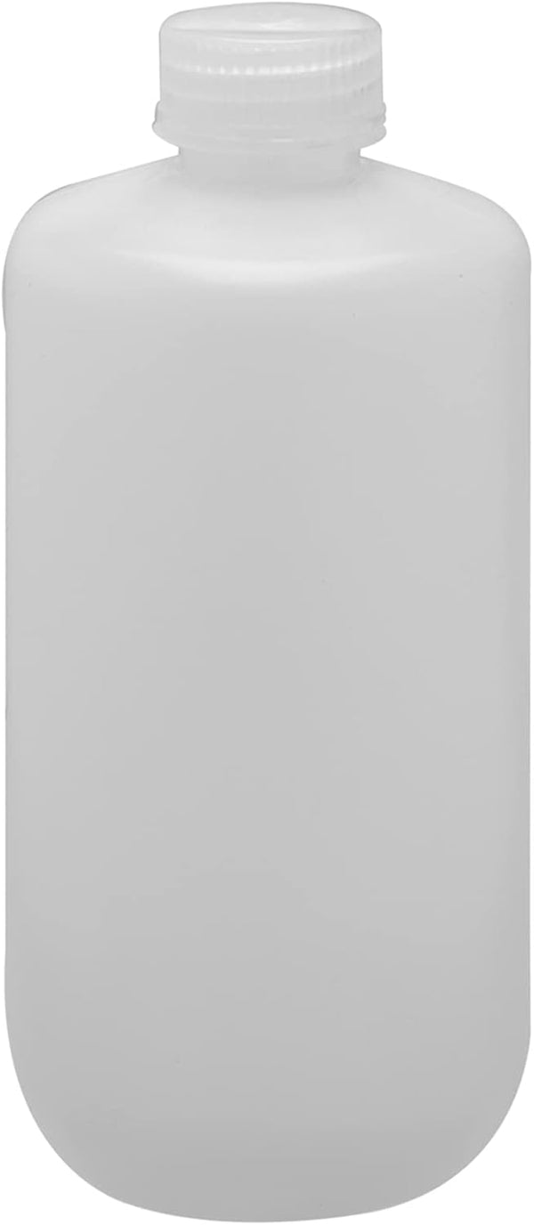 EISCO Reagent Bottle, 1000mL - Narrow Mouth with Screw Cap, HDPE Material