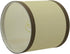 Aspen Creative 31194B 5" 5" 5" Small Clip-On Drum Lamp Shade in Beige and Brown, Top x Bottom x Slant Height