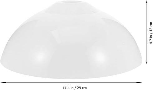 Bulb, 11.4x11.4x4.7in HEMOTON Small Lamp Shade Clip On Elegant Cover Light Fixture Shade Light Fixture Replacement