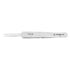 Excelta Ultra Fine Point Tweezers, Mini Straight Tapered, 4.25" Anti-Magnetic Stainless Steel