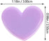 TEHAUX 20pcs Heart Shaped Binder Clips, Small File Clips, Cartoon Bookmark Clip for Office Folder