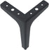 ABOOFAN Metal Furniture Support Legs for Cabinet, Sofa, Bed Matte Black Tripod