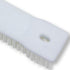 SPARTA Comfort Grip Scrub Brush, 8 Inch Hand Brush for Bathroom & Kitchen Cleaning, White