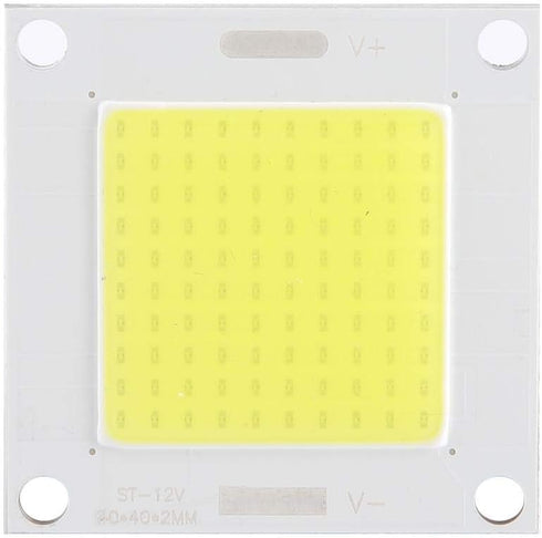 12-14V 50W Bulb Yosoo COB LED Panel, LED Integrated Chip Light Panel Flood Lamp for DIY Projector Floodlight(White)
