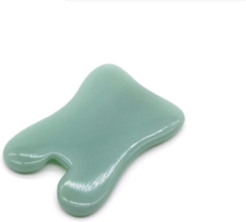 AMAZWI Gua sha Scraper Board Natural Jade Guasha Stone Board Facial Eye Guasha
