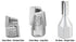 Amana Tool 55248 Carbide Tipped Mortising Screw Cutter, 3/4 + 0.015 Dia x 9/16" x 1/4