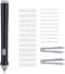 Electric Erasers - Battery Operated Automatic Portable Plastic Pen with 22 Replaceable Rubber Refills for Art, Sketch,
