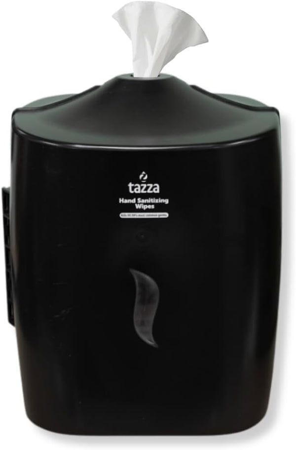Tazza Gym Equipment Wipe Dispenser, Wall Mounted Wipes Holder for Up to