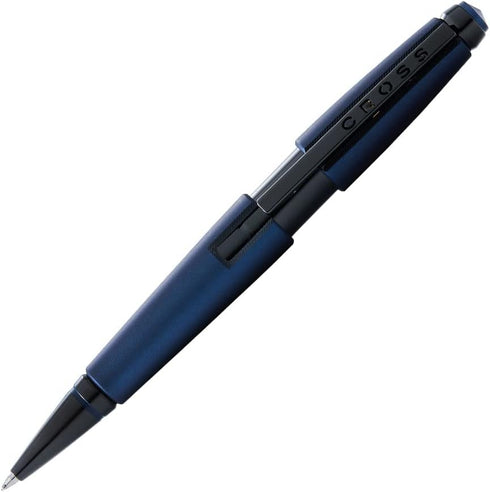 Cross Edge Matte Blue Lacquer Gel Rollerball Pen