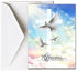Amor Memorials Stationery (25 Count) FTKC1164 Funeral Memorial Service Thank You Cards with Envelopes Vuelo de Palomas