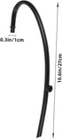 Gadpiparty Curved Lamp Stem for Wall Sconces Durable Light Fixture Rod Easy to Install Elegant Design for Bedroom