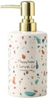 Yinj1835hh Can Fill Liquid 400ml Light Luxury Mouthwash Ceramic Bathroom Products Soap Dispenser
