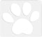 Dog Paw Print Template, Router Templates for Woodworking, 6.69x5.9 Inch Acrylic Router
