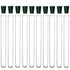Glass Culture Tubes, 20x150mm with Rubber Stoppers, 10/PK