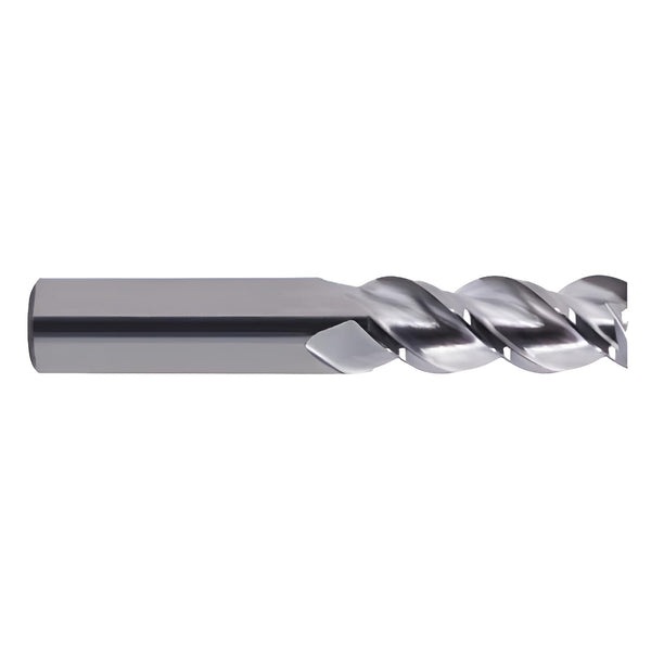 YG-1 28565TC Carbide Alu-Power End Mill, 3 Flute, 45 Degree Helix, 3/16"