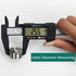 Digital Calipers, Electronic Measuring Tool with LCD Screen, 0-6" Caliper for Jewelry Measurement and 3D Printing