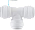 John Guest Speedfit 3/8 Inch Union Tee Connector, Push to Connect Plastic Plumbing Fitting