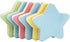 Sticky Notes, 2.75 in x 2.75 in, 600 Sheets Sticky Memo Star Shaped, Self Stick Cute Mixed 4 Color for Office/Home