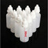 12 PCS 30ml 1oz Empty Refillable LDPE Plastic Squeezable Eye Dropper Bottles with Screw Caps and Plugs