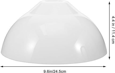 Zerodeko Acrylic Lamp Shade Replacement, Lamp Shades for Floor Lamps, Elegant Cover Light Fixture Replacement, Acrylic