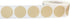 Beige Color Coding Labels, 1 Inch Round Circle Dots, 500 Total Adhesive Stickers for Organizing Inventory On A Roll