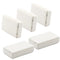 Zulkit 5Pcs ABS Plastic Electrical Project Boxes, Small Junction Box, White, 2.28 x 1.38 x 0.59 inch
