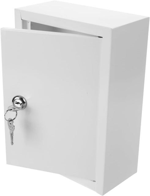 Mailbox Box Wall Mounted Locking Milk Box Stylish Home Milk Container for Outdoor Use Versatile Design for Breakfast
