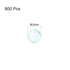 800pcs Glass Ball Boiling Stones 3mm Soda Lime Glass Beads for Bottle Shaking Mixing, Clear