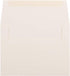 JAM PAPER A6 Strathmore Invitation Envelopes - 4 3/4 x 6 1/2 - Natural White Wove - 50 Count