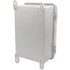 Zulkit Junction Box, IP67 Waterproof Electrical Box with Hinged Cover, Stainless Steel Buckle, Grey Plastic Enclosure