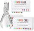 ONEDONE Punch Cards (Pack of 200) - Reward Cards for Classroom Behavior Incentives, Kids, Teachers, Business Loyalty