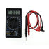 Multimeter, DT-830B Amp Volt Ohm Tester, Portable LCD Digital Ohmmeter, Electricians Tools (Black)
