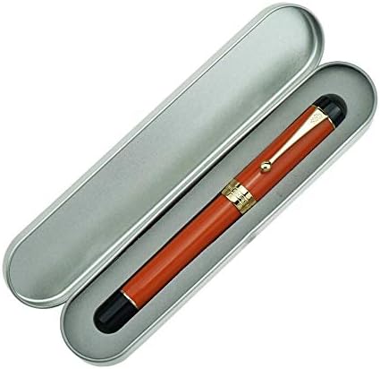 Jinhao 100 Fountain Pen, Classic Celluloid Style, #6 Nib Smooth Writing Instrument with Refillable Converter and Pen