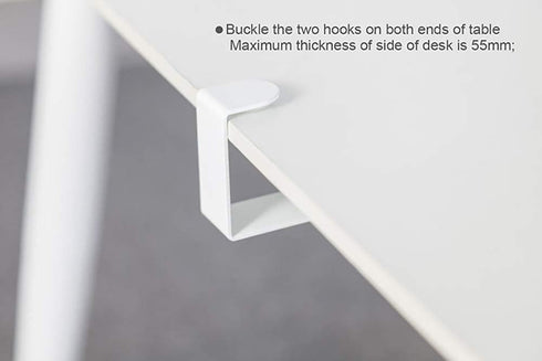Home-organizer Tech Portable Adjustable Foot Hammock for Corner Desk, Mini Under Desk Foot Rest for Home, Office, Travel