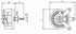 Electronics-Salon 100 50W 50 Ohm Watts High Power Wirewound Potentiometer, Rheostat, Variable Resistor.