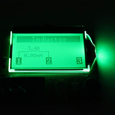 ACEIRMC Mega 328 Graphic Transistor Tester DIY Kit, Multifunction Meter, NPN PNP Diodes Triode Capacitor ESR SCR MOSFET