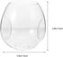 6.10X5.90X5.90In Mikikit Hanging Lamp Shade Glass Pendant Lamp Shade Decorative Replacement Ceiling Cover Light
